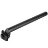 25.4*300MM Mountain Road Bike Shockproof Bicycle Saddle Seat Post Tube Seatpost(Black)