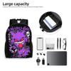 Модные Рюкзаки Рюкзак Pokemon Рюкзак для дневных прогулок Gengar Призрак mochila Кампус Ретро Моющийся Rucksack