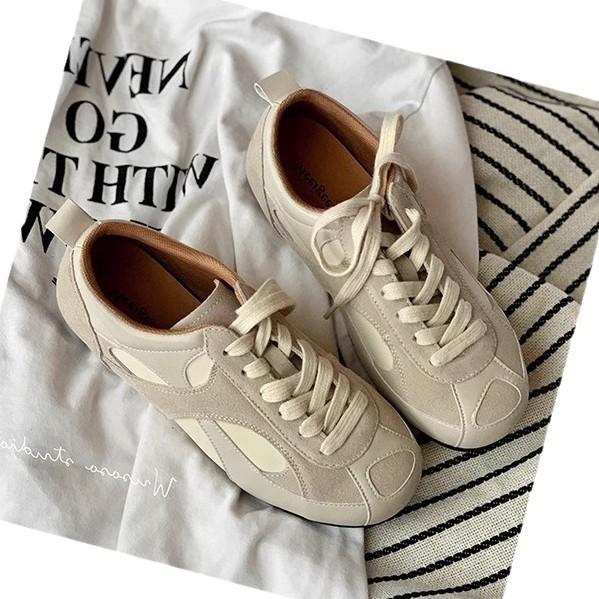 Модные трендовые туфли Forrest Gump женские 2025 года, новые ретро-туфли Maillard цвета с круглой головкой, повседневные спортивные туфли Dexun