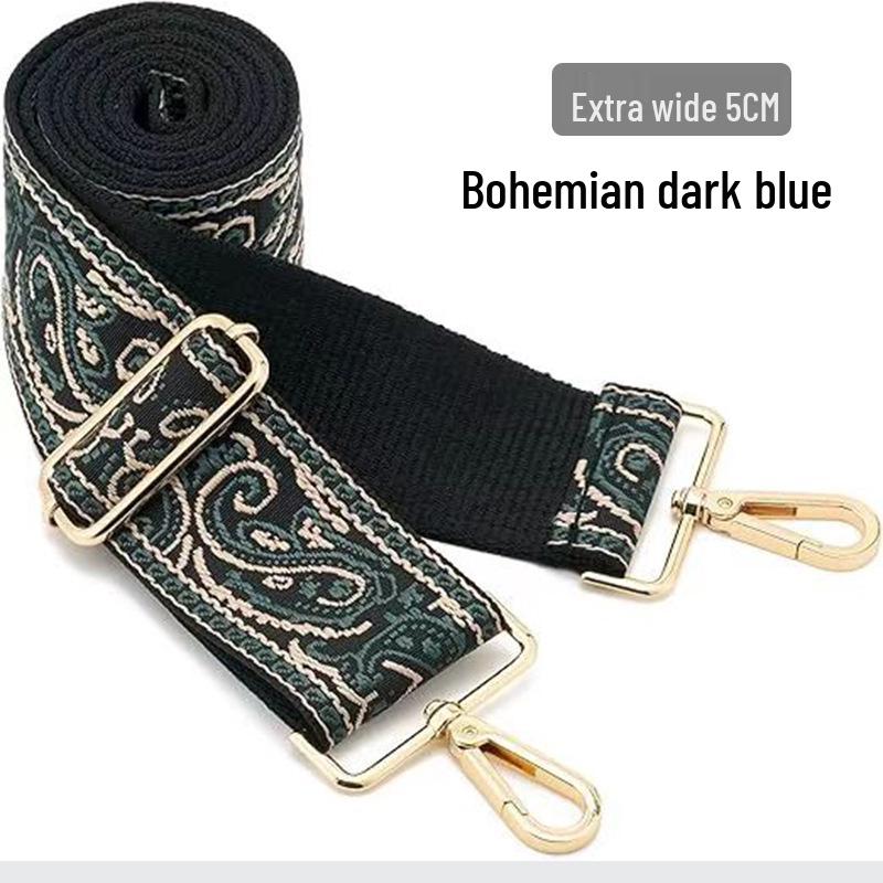 Регулируемый цветной холщовый ремешок для сумки - Широкий, Нескользящий Наплечный Запасной для женских сумок