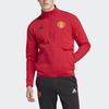 Adidas Куртка Manchester United Anthem с логотипом и воротником-стойкой, мужская, красная IA8564