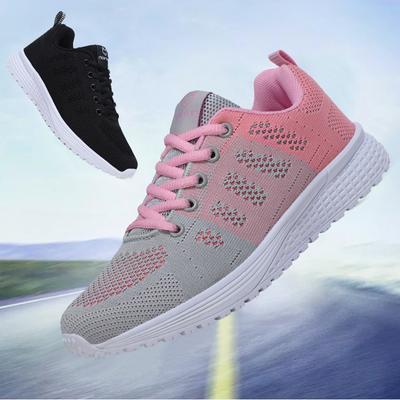 Весенне-осенняя женская летная женская обувь для бега, летняя дышащая повседневная спортивная женская обувь