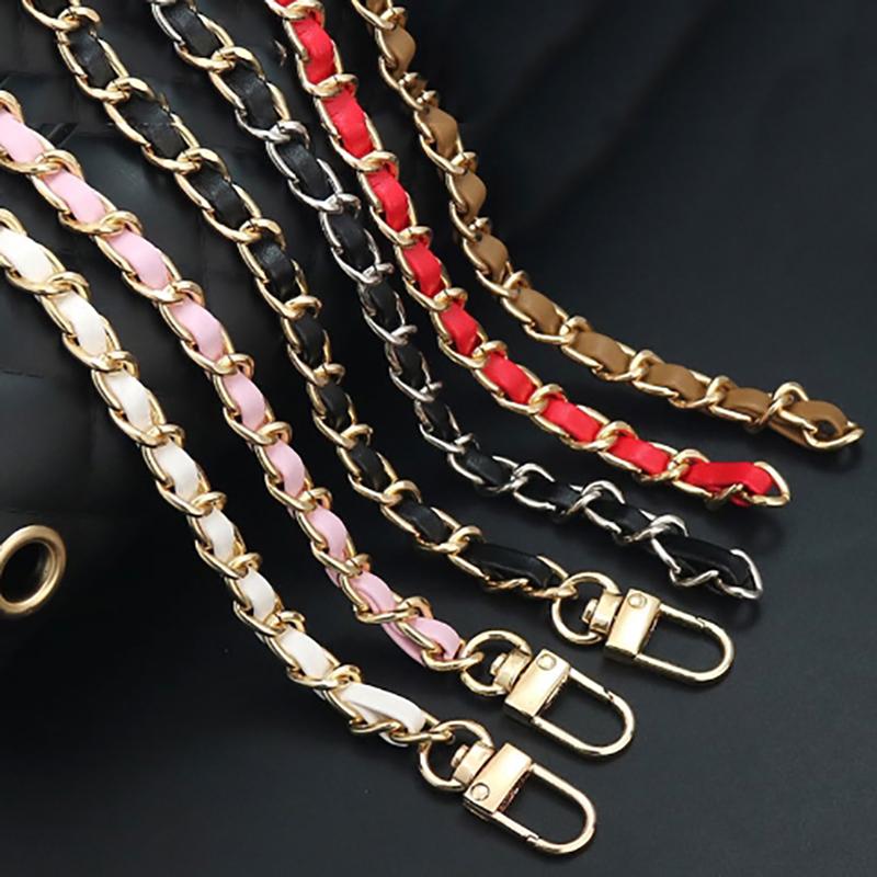 30 см Разноцветные Сделай сам Цепочка для сумки Аксессуары Женский Наплечный Металлический Ремешок-цепочка для сумки Кроссбоди Ремень-цепочка Сумка-тоут