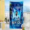 Messi Customize Your Name Beach Towel High Absorbency & Quick-Dry