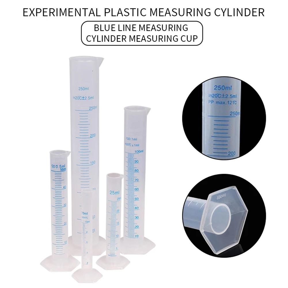 Transparent Plastic Measuring Cylinder Graduated Tube Measuring Cylinder Graduated Cylinder