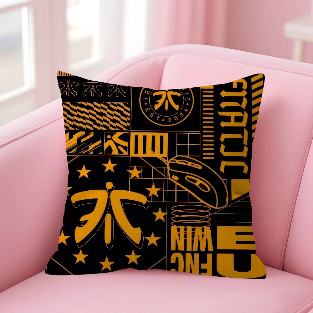 Логотип киберспорта F-Fnatic O-Onic P-Ph Наволочка Мультяшный Подарок Чехол на Подушку Спальня Дом Диван Стул Сиденье Декор Чехол для Подушки
