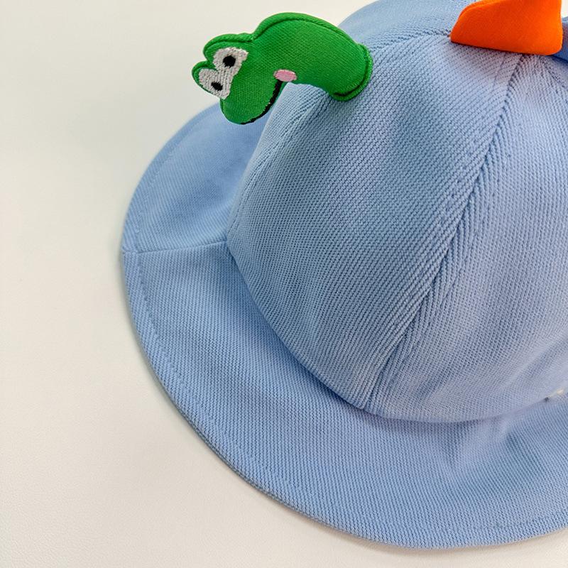 5 Colors Spring Autumn Kids Cartoon Bucket Hat Sun Protection Baby Hats Boys Girls Headwear Caps Children Outdoor Sunshade 1-4Y