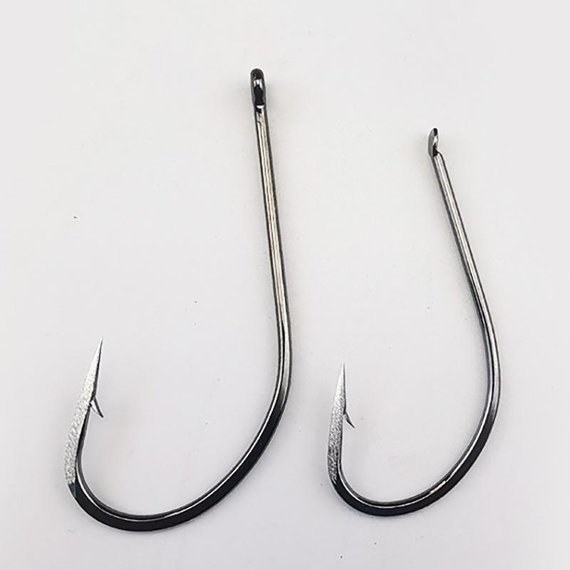 10 шт. набор рыболовных крючков с зазубринами и прокалывающим чешую лезвием – заточенное вручную острие и крючки с якорным ушком