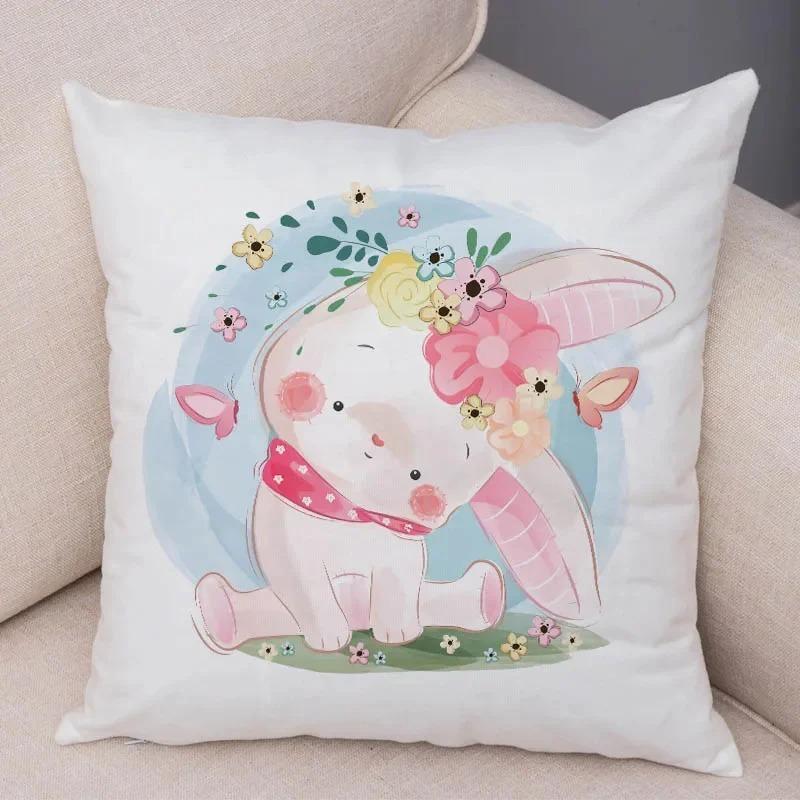 Наволочка с рисунком из мультфильма «Животное» для украшения интерьера, офиса, гостиной, дома, наволочка