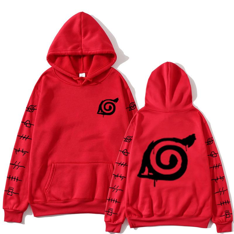 2024 Fashion Naruto Hoodies Streetwear Itachi Pullover Sweatshirt Men Harajuku Autumn Winter Hip Hop Hoodie Hoody