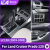 Нержавеющая Сталь Панель Ручки Крышки Коробки Передач для Toyota Land Cruiser Prado 120 Lc120 2003-2009 Декоративные Аксессуары для Тюнинга