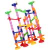 Творческий DIY Marble Race Run Maze Balls Track Blocks Развивающие игрушки для детей