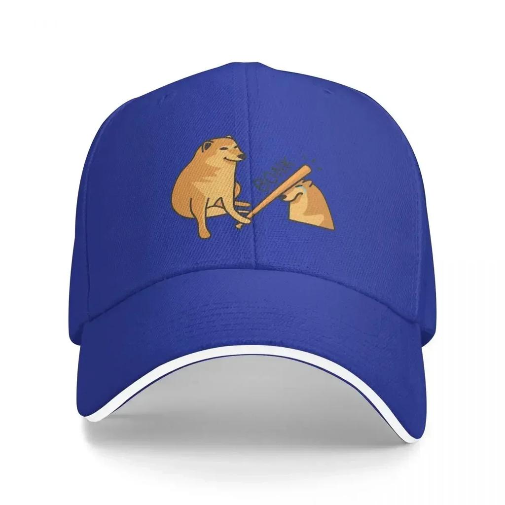 Cheems Bonk Dog Baseball Cap Hip Hop Beach Mountaineering foam party Hat Unisexs Womens