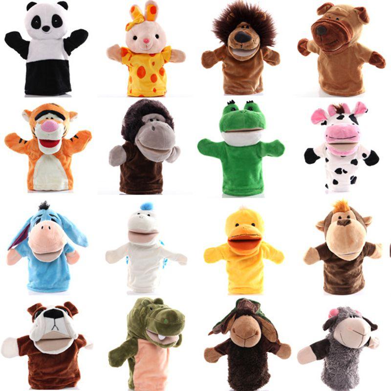 Soft And Cuddly Animal Hand Puppet Doll Perfect For Role-playing And Storytelling 25cm Height