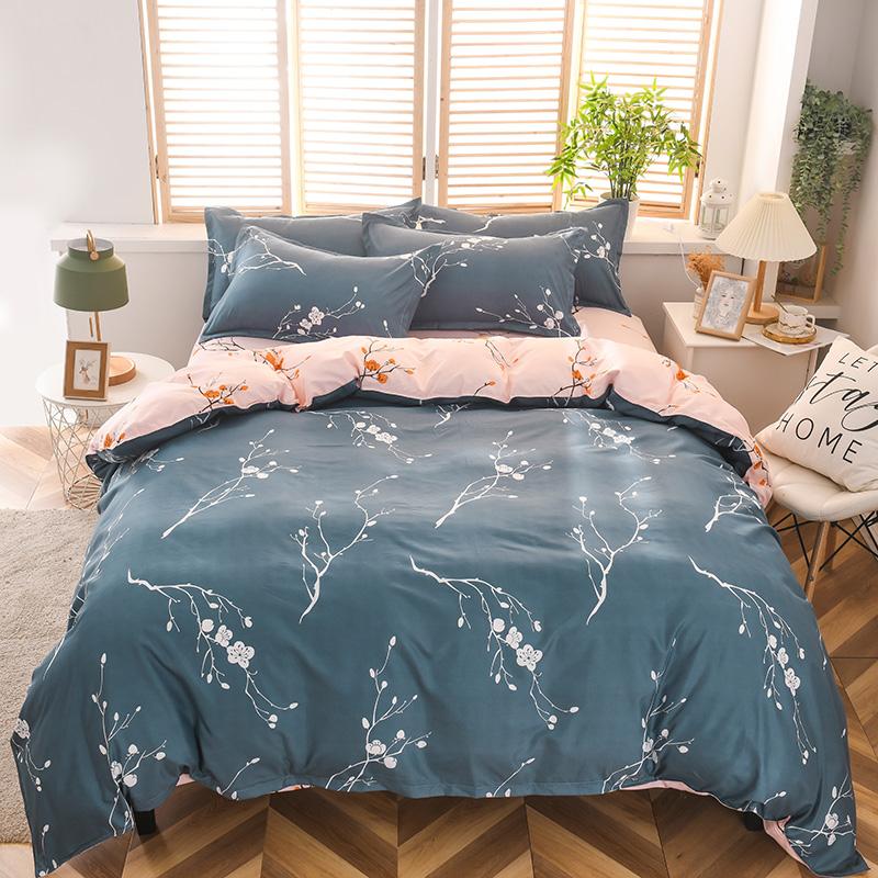 Постельное белье Космос на орбите Земли Размер Квин Дабл Одинарный Пододеяльник Простыня Наволочка Комплект постельного белья