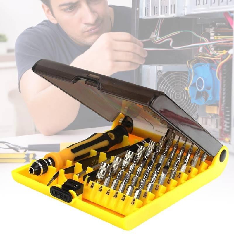Универсальный набор прецизионных отверток Torx 45 в 1 для ремонта мобильных телефонов и ноутбуков
