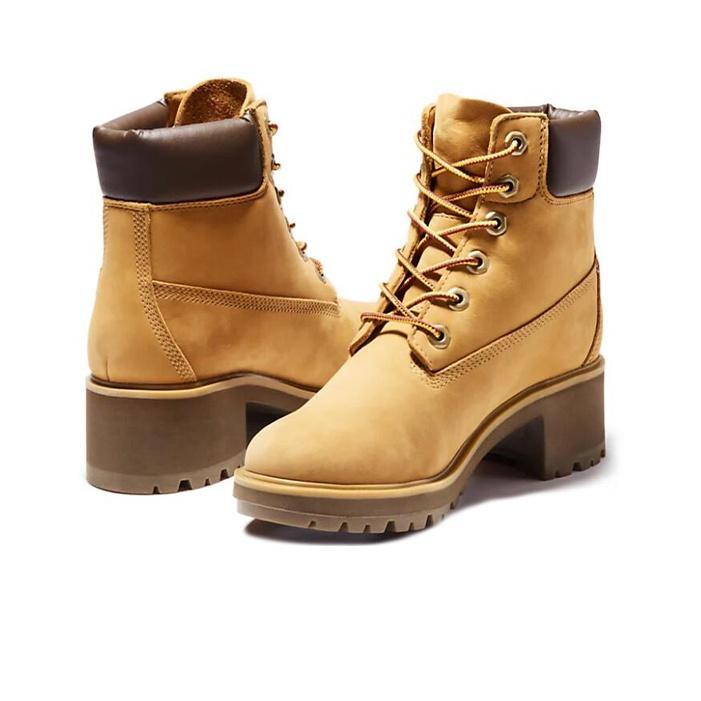 Timberland Kinsley 6 дюймов короткие сапоги женские сапоги пшеничный A25BS231