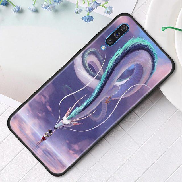 Силиконовый чехол для телефона Samsung Galaxy A50 A70 A10 A20e A30 A40 A20s A10s A10e A80 A90 A60 A30s, чехол в виде аниме «Унесенные призраками»