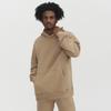 Mens Oversized Hooded Sweatshirt Heavyweight 390g Cotton Fleece Lined Fall Winter Casual Top