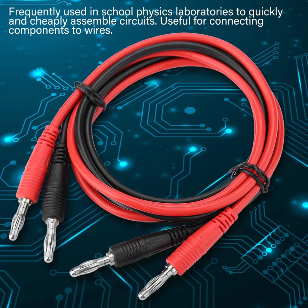 Banana Plug Testing Cable Test Probe Test Cable P1041 4mm Banana Plug To Banana Plug Test Cable Multimeter Testing Cables