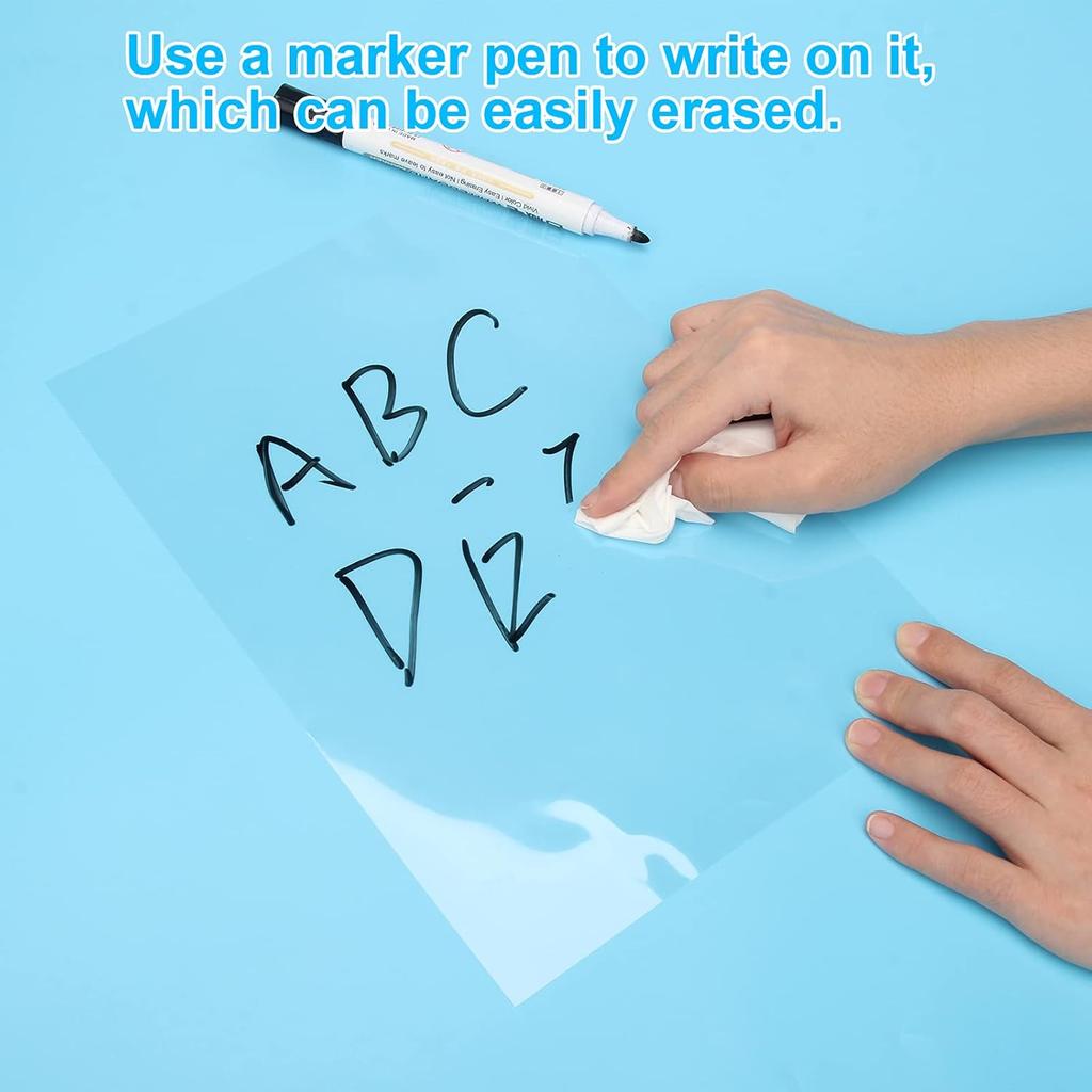 Inkjet Transparency Film, Printable Clear Transparency Sheets, 25 Pack Overhead Projector Film Sheets for Screen Printing, (8.3 x 11.8 inch)