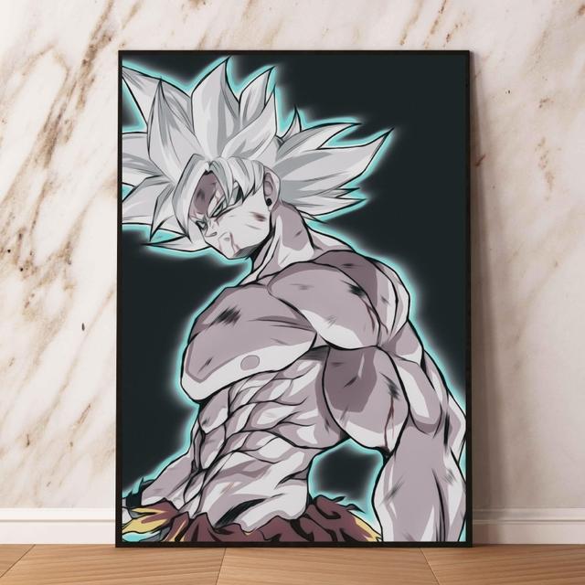 Аниме постер Dragon Ball Torso Wukong Модульная картина детская экшн-кукла Наклейка на стену украшение для гостиной