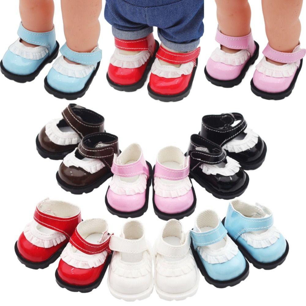20см Мини Обувь Шнурки Клейкая Обувь Повседневная Кукольная Одежда Хлопковая Кукла