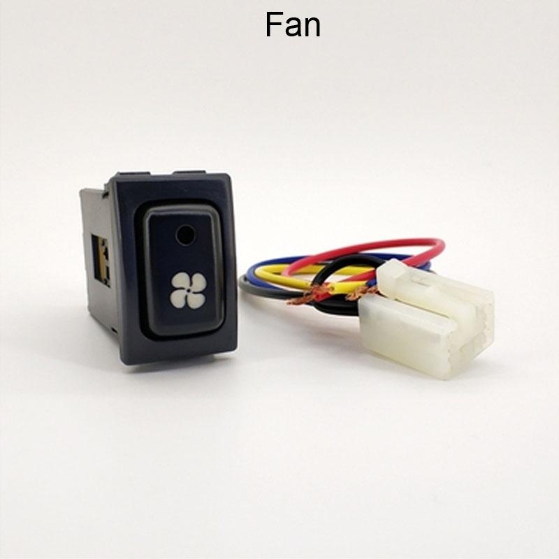 Светодиодный прожектор, радар, датчик парковки, камера, видеорегистратор, монитор, вентилятор, кнопка переключения багажника, провод для Suzuki Jimny