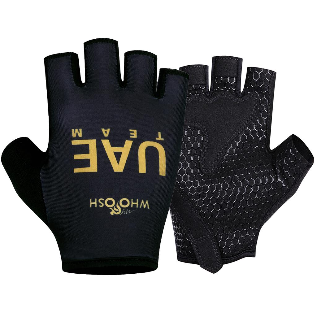 New UAE Cycling Gloves Bike ORBEA RACING Gloves Half Finger MTB Fitness Gloves Running Fitness Riding Bicycle Sports Gloves