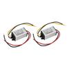 2pcs   to   voltage converter, 24V to 12V step-down power regulator for vehicles, boats, solar systems, IP68 sling, operating temperature -40-+80