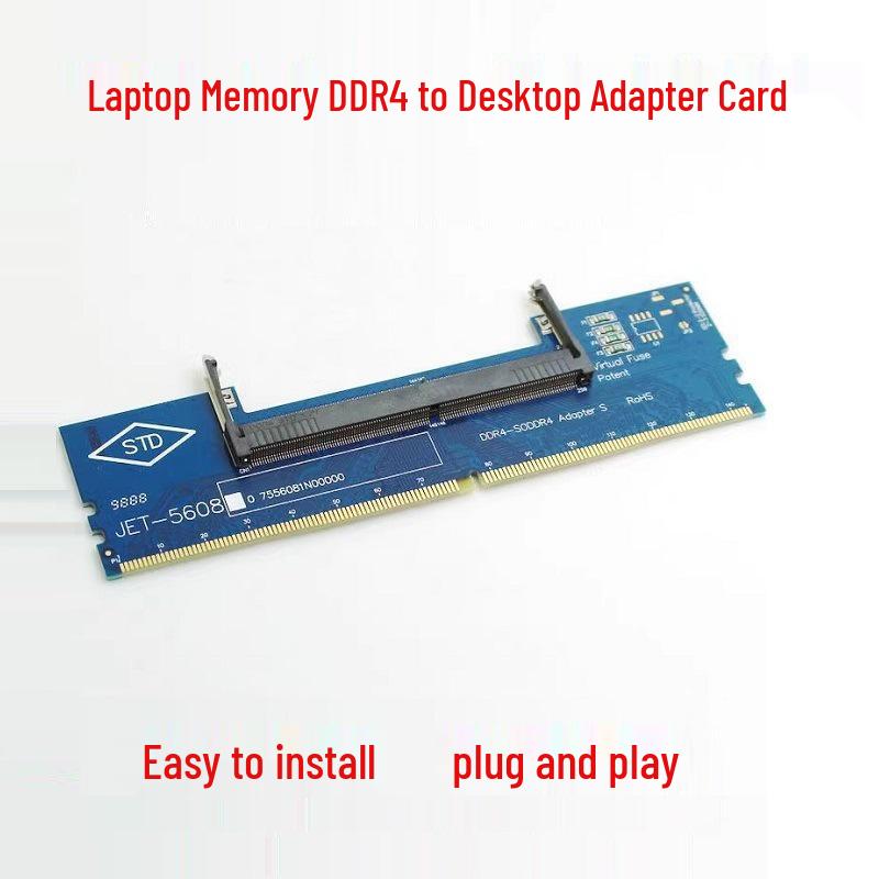 Адаптер-конвертер с ноутбучного DDR4 на настольный DDR4