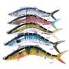 Hard Swimbait Pike Wobblers Crankbait Fishing Lure Multi Jointed Hard Bait Musky Sinking Isca Artificia