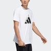 adidas Od Gfx Пиксельный принт Спортивная уличная футболка с круглым вырезом и короткими рукавами Топы унисекс Белый GN7321