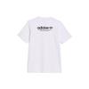 Adidas Оригинальная повседневная футболка с коротким рукавом и буквенным принтом трилистника, мужские топы, белые HM9369