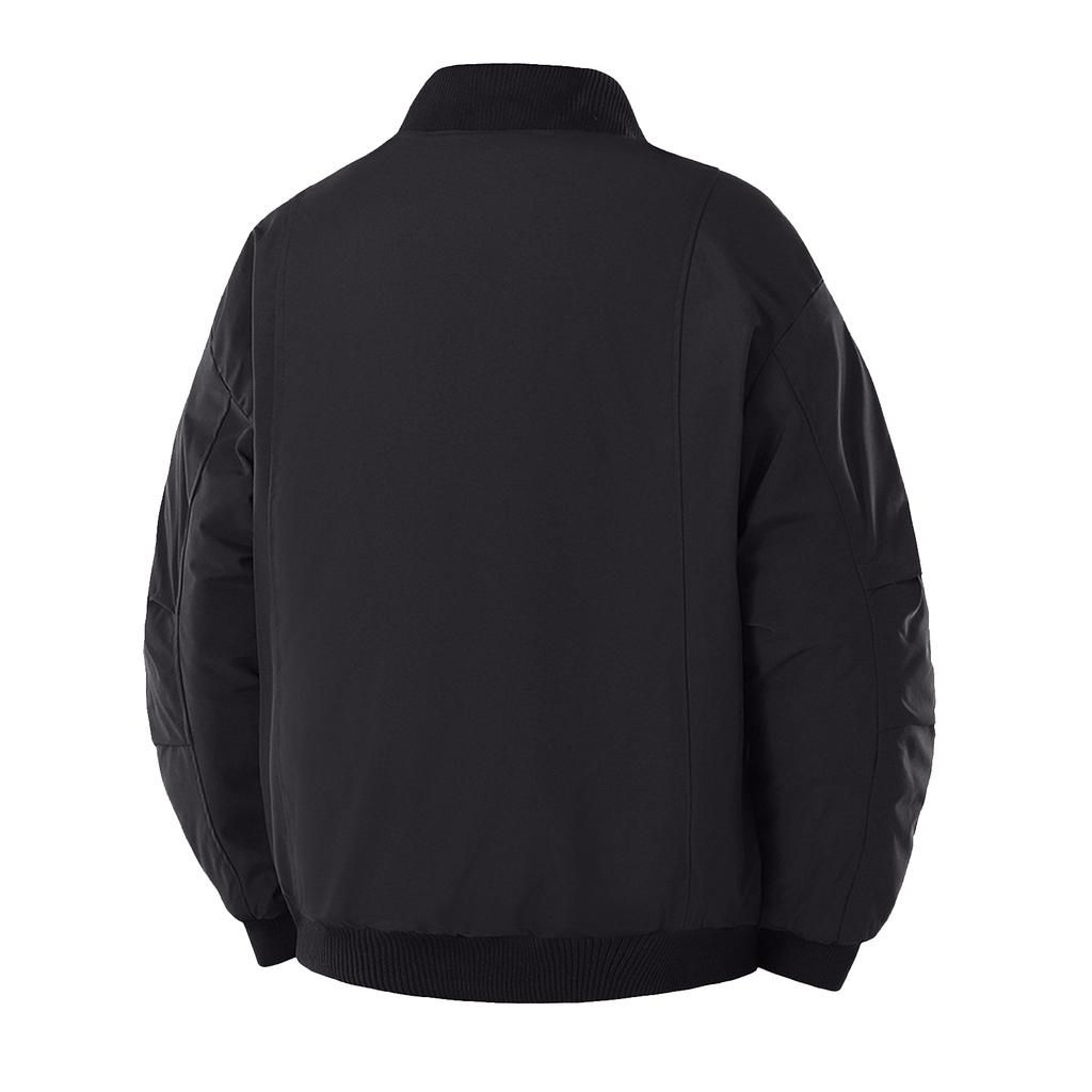 Мужская повседневная однотонная куртка с воротником-стойкой, водонепроницаемая и ветрозащитная, на хлопковой подкладке, мужская теплая куртка в стиле ретро на хлопковой подкладке