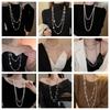 Korean Pearl Necklace: Luxurious Long Sweater Chain for Autumn/Winter