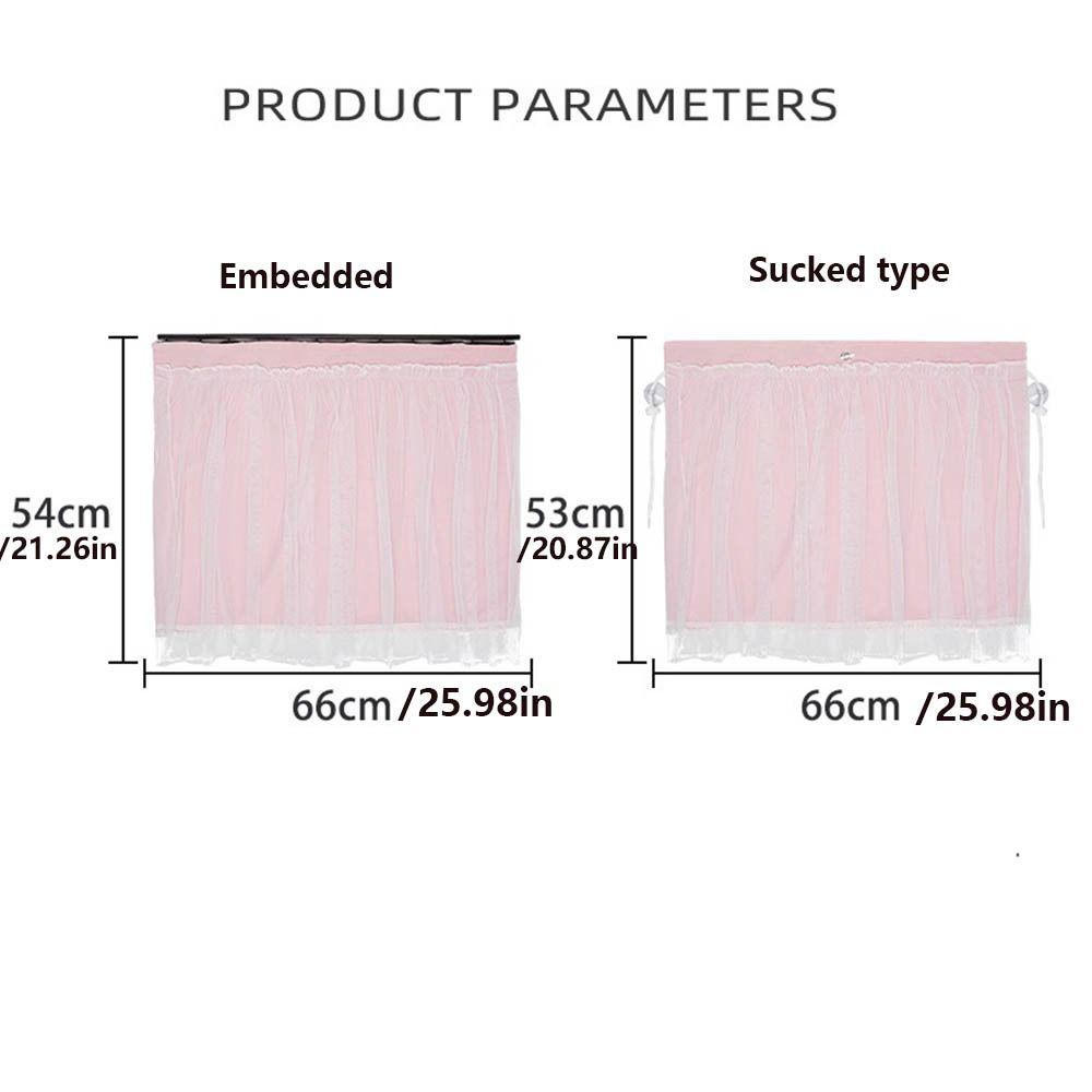Lace Car Sunshade Curtain UV Protection Baby Car Sunshades Portable Car Window Cover  Rear Seat