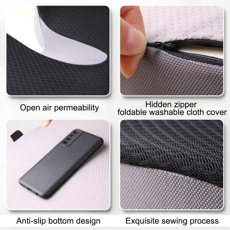 SEAMETAL Подушка на автомобильное сиденье из пены с эффектом памяти Облегчение боли Подушка для автокресла Идеально подходит для дома и офиса