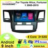 X-REAKO Автомобильный видеоплеер для Toyota Fortuner 2005-2014 GPS-навигация Встроенный DSP Carplay Автомагнитола Android Головное устройство