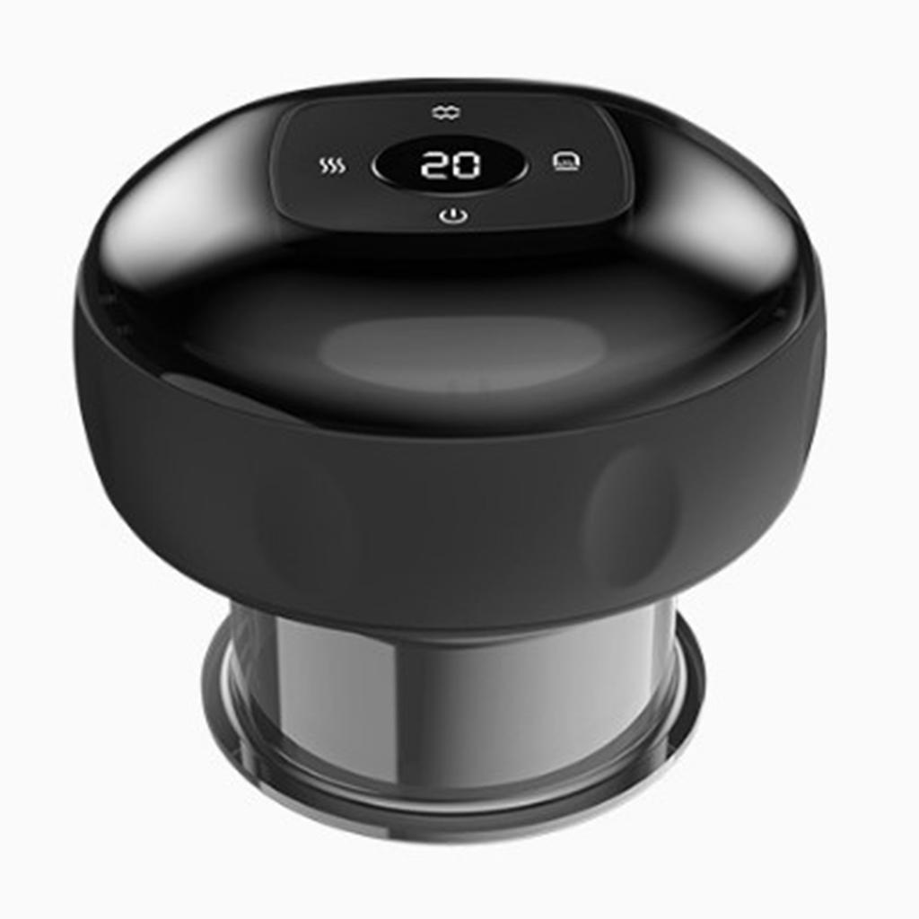 Электрический инструмент для скребков с подогревом, 6/12-уровневый интеллектуальный перезаряжаемый вакуумный баночный аппарат, многофункциональный инструмент для расслабляющего массажа