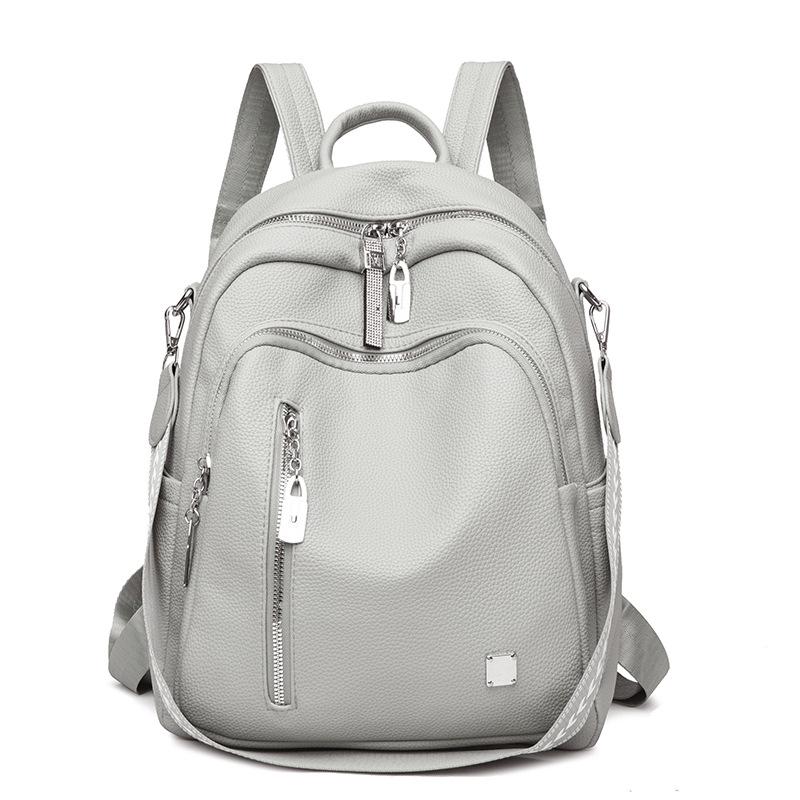 Рюкзак для женщин, новая модная сумка через плечо для путешествий большой емкости, универсальный женский рюкзак, простая школьная сумка для студентов
