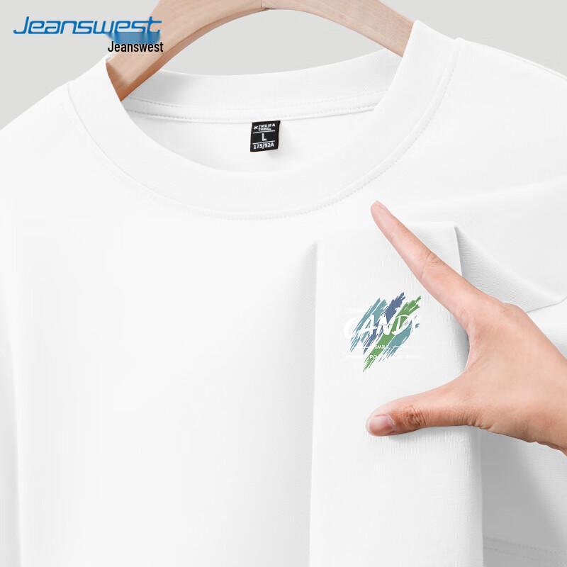 Jeanswest Men's Casual Print Cotton T-Shirt