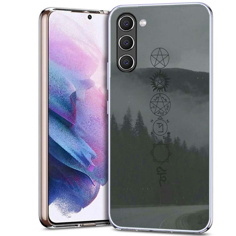 Чехол с мистическим символом для Samsung A16 A26 A36 A56 A17 A37 A57 A07 A06 A02S A12 A22 A32 A52S A72 Galaxy A70 A50S A71 A51