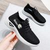 Women's Shoes Autumn New True Fly Weaving Cloth Shoes Little Daisy Women's Casual Sports Shoes Walking Shoes