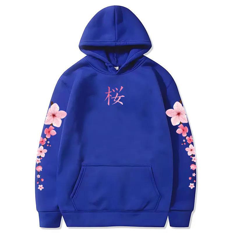 Japanese Blossom Sakura Graphic Hoodies Hoodies