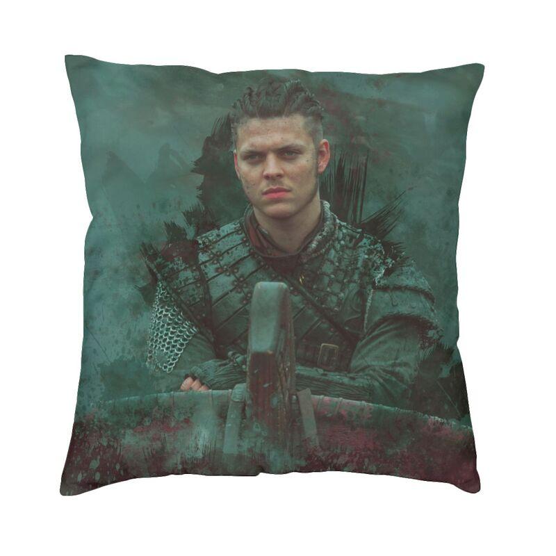 Vikings Lagertha Ragnar Lothbrok Sofa Cushion Cover Velvet Norse Valhalla Warrior Pillow Case Living Room Decoration Pillowcase