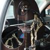 Bow Buddy Vehicle Mount Adjustable Compound Bow Holder for Car Headrest Universal Headrest Rod Hanger for Hunting & Outdoor Travel