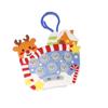 Cartoon Handheld Game Machine Keychain Christmas Quick Push Bubble Game  Children Gifts