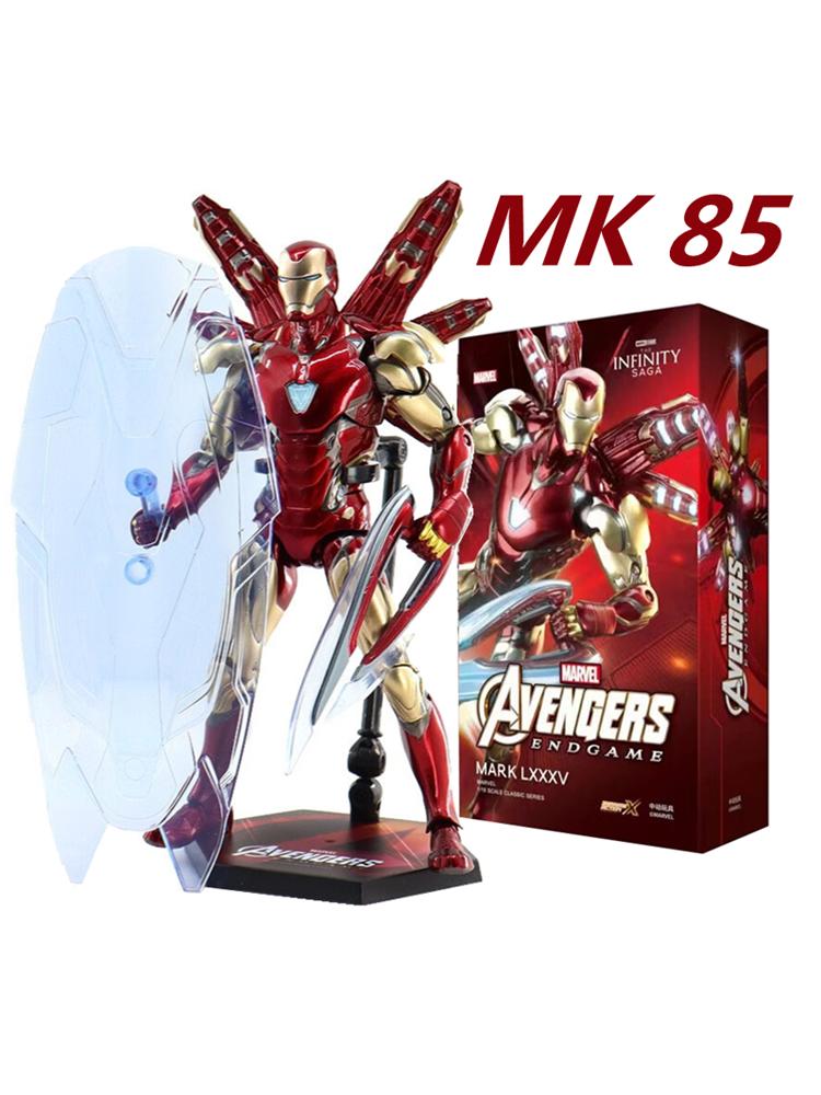 ZD Toys Фигурка Железного Человека Марк 35 Красная Креветка Железный Человек MK 24 MK 22 MK 47 Тони Старк Фигурка Железного Человека Экшн Коллекционная Игрушка Подарок