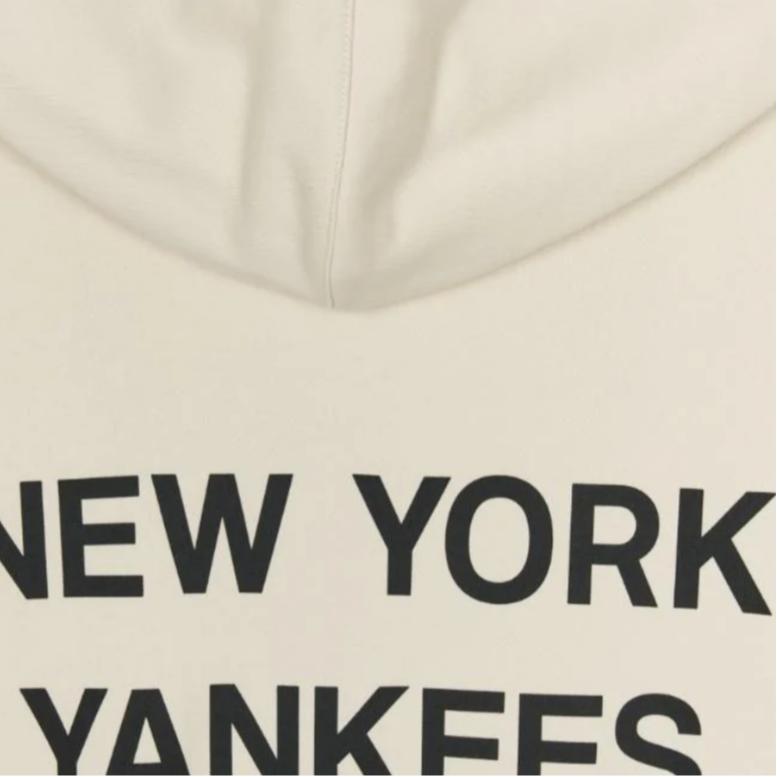 Новая толстовка MLB New York Yankees Унисекс Кремовая 3AHDV0244-50CRD